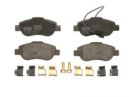 Комплект тормозных колодок, дисковый тормоз TRW GDB2039 (фото 1)