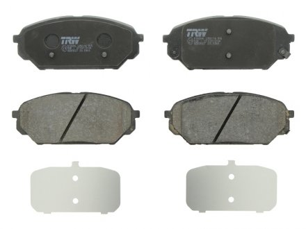 Комплект тормозных колодок, дисковый тормоз TRW GDB3527 (фото 1)
