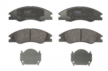 Комплект тормозных колодок, дисковый тормоз TRW GDB3635 (фото 1)