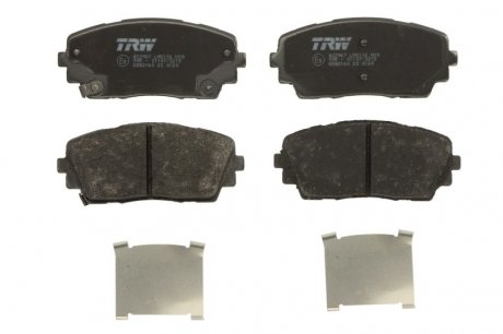 Комплект тормозных колодок, дисковый тормоз TRW GDB2160 (фото 1)