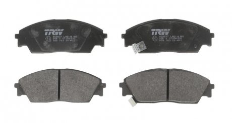 Комплект тормозных колодок, дисковый тормоз TRW GDB763 (фото 1)