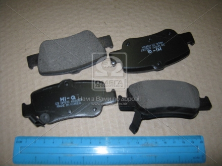 Тормозные колодки дисковые задние BRAKE Hi-Q (SANGSIN) SP1501 (фото 1)
