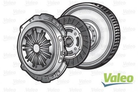 К-кт зчеплення з маховиком VAL835165 Valeo 835165 (фото 1)