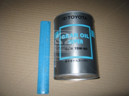 Трансмісійна олива Gear Oil Super / 75W90 / 1л. / OE: TOYOTA 08885-02106 (фото 1)