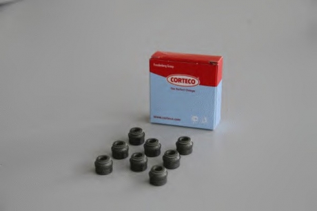 Комплект ущільнень (8 шт), стрижень клапана CORTECO 19036019 (фото 1)