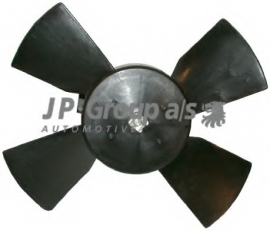 Диффузор радіатора охолодження з вентилятором в зборі JP GROUP 1299100200 (фото 1)