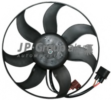 Вентилятор, охлаждение двигателя JP GROUP 1199106200 (фото 1)