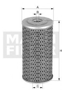 Фильтрующий элемент топливного фильтра MANN P 935 (фото 1)