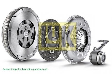 Комплект зчеплення VOLVO C30/S40/V50 1,8-2,0 04-12 DMF LuK 600022700 (фото 1)