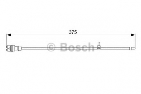 Датчик зносу гальмівних колодок BOSCH 1987473035 (фото 1)