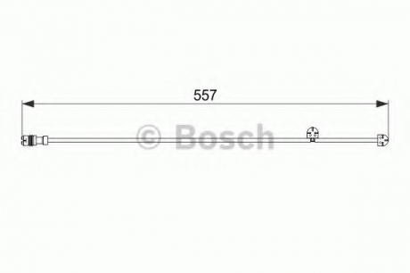 Датчик износа тормозных колодок BOSCH 1987474555 (фото 1)