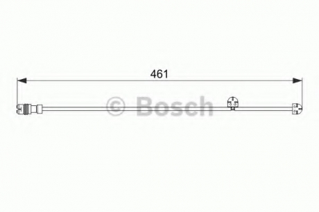 Датчик износа тормозных колодок BOSCH 1987474558 (фото 1)