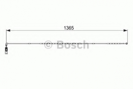 Датчик износа тормозных колодок BOSCH 1987474583 (фото 1)