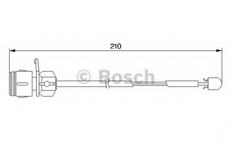 Датчик износа тормозных колодок BOSCH 1987474938 (фото 1)