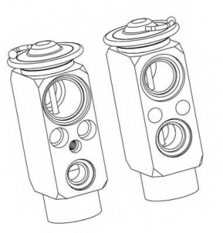 Клапан кондиціонера розширювальний NRF 38399 (фото 1)