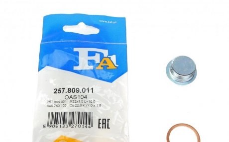 Масляные пробки/M22x15 L10 Fischer Automotive One (FA1) 257.809.011 (фото 1)