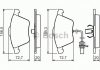 Гальмівні колодки дискові AUDI A6,S6 -05 BOSCH 0986494283 (фото 1)