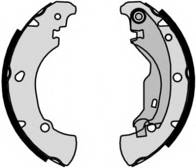 Гальмівні колодки (набір) BREMBO S23519 (фото 1)