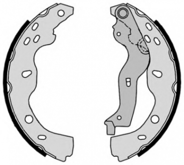 Тормозные колодки барабанные BREMBO S23532 (фото 1)