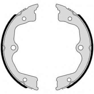 Гальмівні колодки барабанні S28 518 BREMBO S28518 (фото 1)