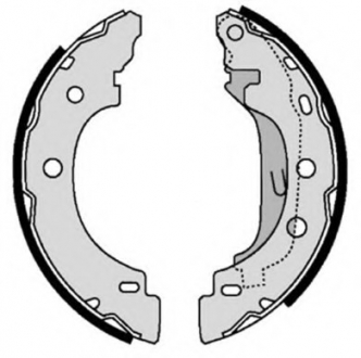 Гальмівні колодки барабанні S68 523 BREMBO S68523 (фото 1)