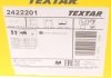 Комплект гальмівних колодок TEXTAR 2422201 (фото 5)