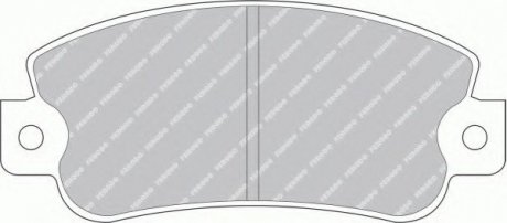 Тормозные колодки дисковые FERODO FDB351B (фото 1)