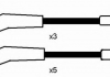 Комплект высоковольтных проводов NGK 7079 (фото 1)