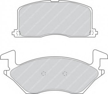 Гальмівні колодки, дискові FERODO FDB943 (фото 1)