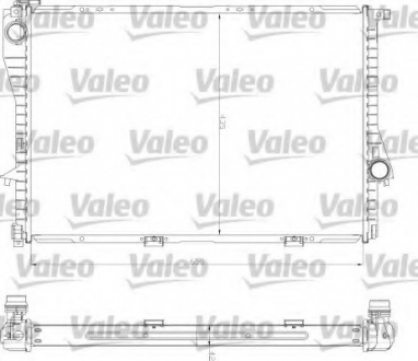 Радіатор системы охлаждения Valeo 734277 (фото 1)