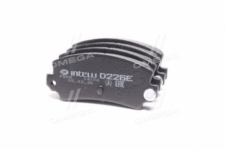 Тормозные колодки дисковые DAFMI / INTELLI D226E (фото 1)