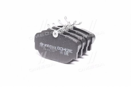 Тормозные колодки дисковые DAFMI / INTELLI D342E (фото 1)