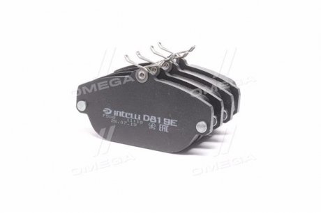 Тормозные колодки дисковые DAFMI / INTELLI D819E (фото 1)