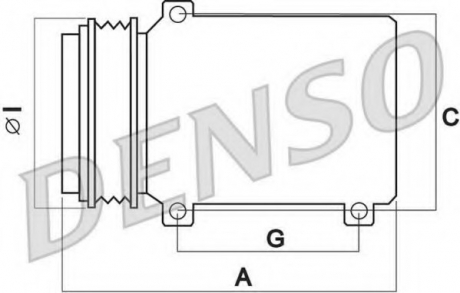 Компрессор, кондиционер DENSO DCP02052 (фото 1)