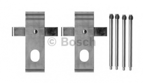 Монтажний к-кт гальмівних колодок BOSCH 1987474659 (фото 1)