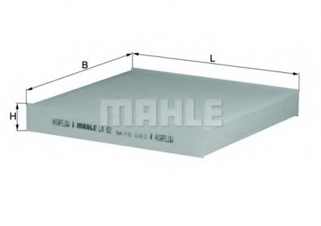 Фильтр салона Rover Group MAHLE / KNECHT LA 82 (фото 1)
