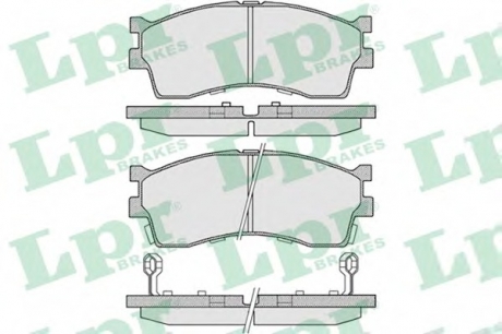 Гальмівні колодки, дискове гальмо (набір) LPR 05P809 (фото 1)