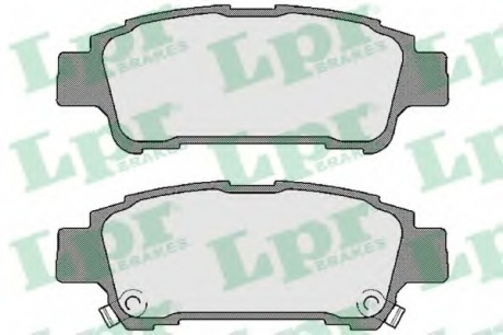 Тормозные колодки дисковые LPR 05P996 (фото 1)