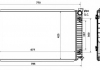 Радиатор системы охлаждения NRF 58360 (фото 4)