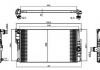 Радиатор системы охлаждения NRF 58411 (фото 3)