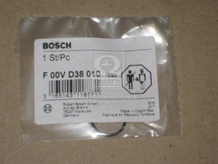 Кольцо с о-сечением BOSCH F00VD38010 (фото 1)