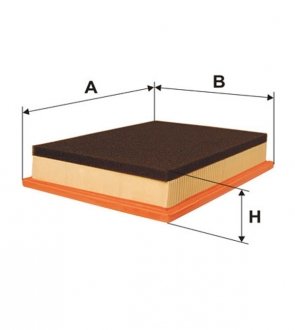 Фільтр повітряний /AP192/2 (вир-во -FILTERS) WIX FILTERS WA9538 (фото 1)