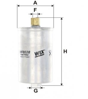 Фильтр топливный WIX FILTERS WF8028 (фото 1)
