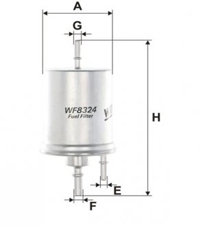 Фильтр топливный WIX FILTERS WF8324 (фото 1)