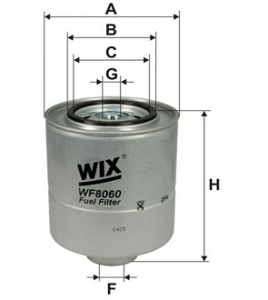 Фільтр палива WF8060WIX WIX FILTERS WF8060 (фото 1)