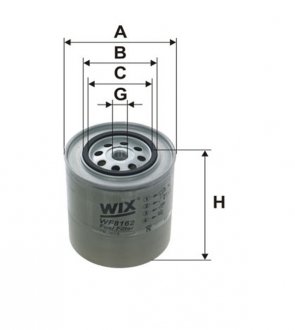 Фильтр топливный WIX FILTERS WF8162 (фото 1)