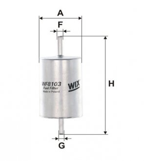 Фільтр палива WF8103WIX WIX FILTERS WF8103 (фото 1)