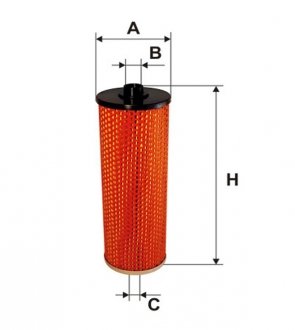 Фільтр масляний двигуна OM504A/ (вир-во -FILTERS) WIX FILTERS 92138E (фото 1)