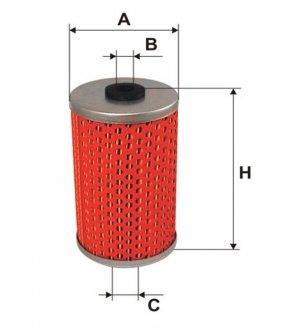 Фільтр масляний двигуна MB W123 /OM510 (вир-во -FILTERS) WIX FILTERS WL7024 (фото 1)