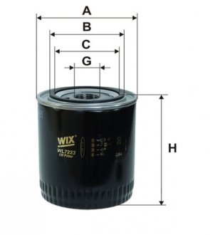 Фильтр масляный WIX FILTERS WL7223 (фото 1)